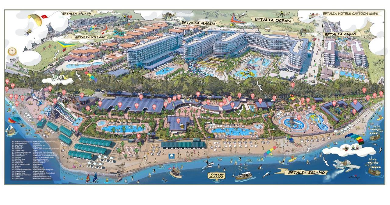Turkler Eftalia Marin Resort מראה חיצוני תמונה